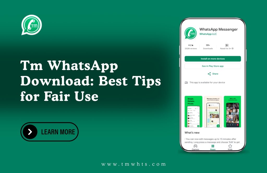 Tm WhatsApp Download tm whatsapp latest version